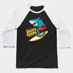 Funny Shark Enjoi Surfing Summer Surfer Surfboard Baseball T-Shirt